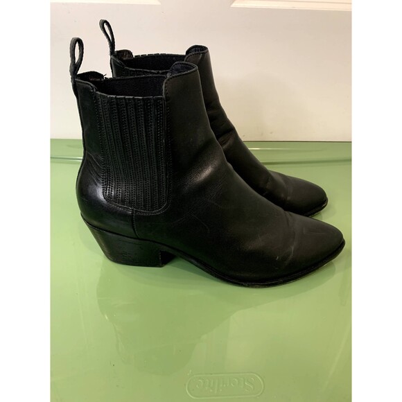 Thursday Boot Company Shoes - Thursday Boot Co. Dreamer Black Leather Booties Size 10